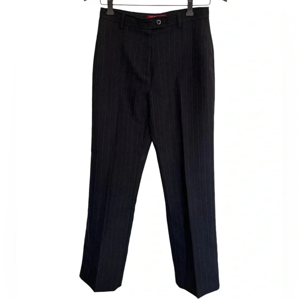 San  francisco navy striped trousers pants size 4